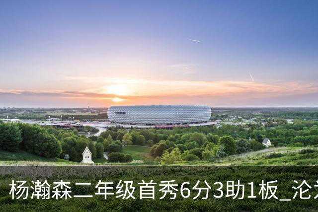 杨瀚森二年级首秀6分3助1板 沦为第5中锋处境更难了？